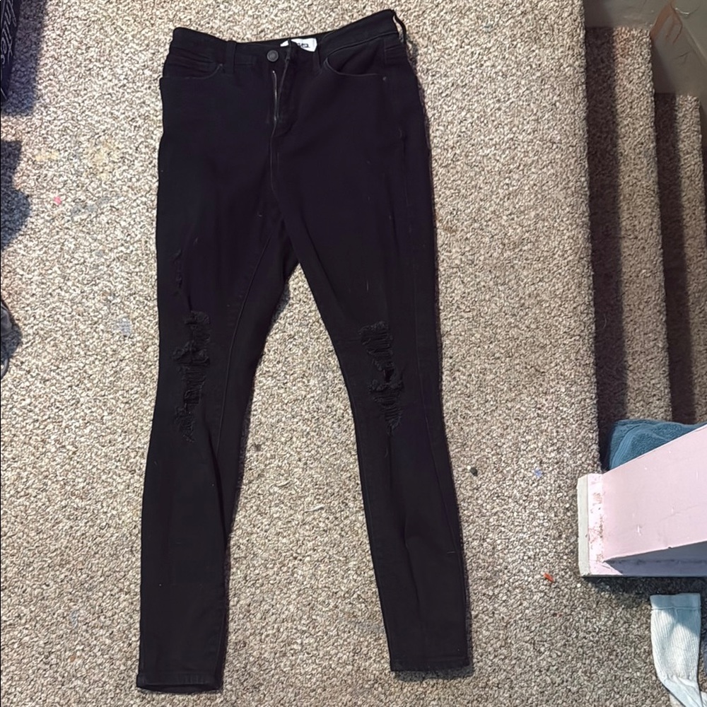RSQ Black High Rise Skinny Jeans